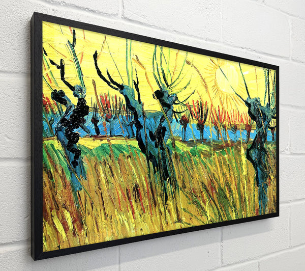 Van Gogh Grazing At Sunset
