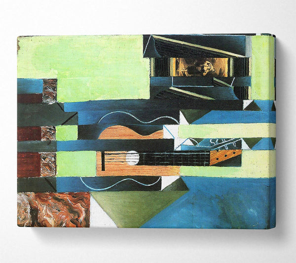 A Canvas Print of Juan Gris Guitar 2 Canvas Wall Art