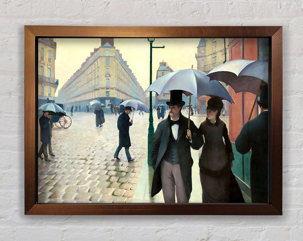 Gustave Caillebotte Paris Street On A Rainy Day