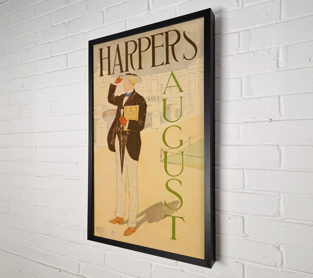  A Canvas Print of Harpers August 2 Canvas Wall Art