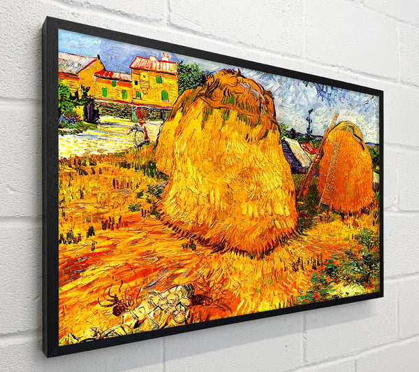 Van Gogh Haystacks In Provence