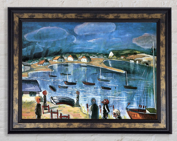 Walter Gramatte Hiddensoe Framed Print