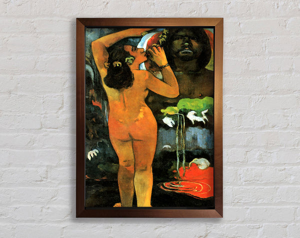 Gauguin Hina Tefatau Framed Print