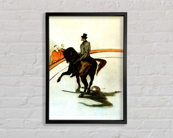 Toulouse Lautrec Pferd in der Manege