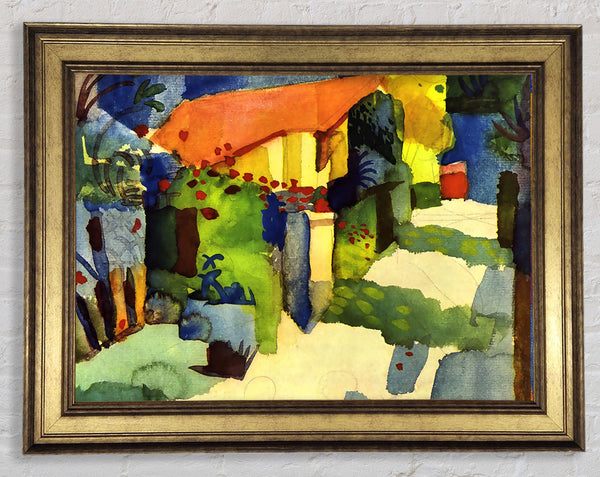 August Macke Haus im Garten
