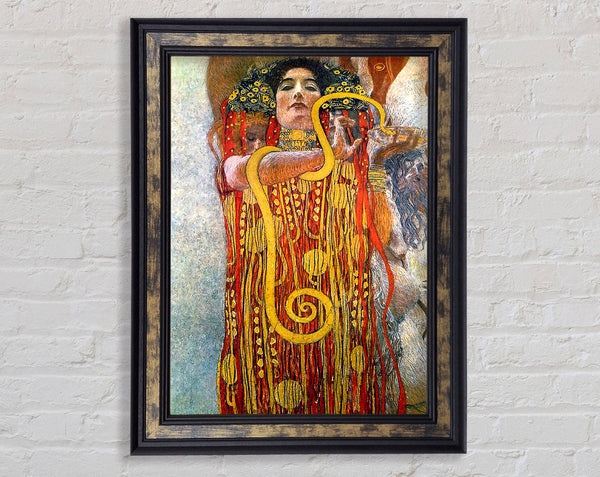 Klimt Hygeia Framed Print