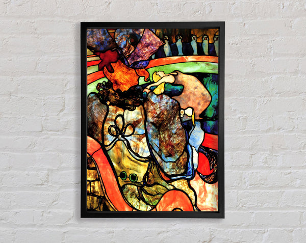 Toulouse Lautrec In The Circus Framed Print