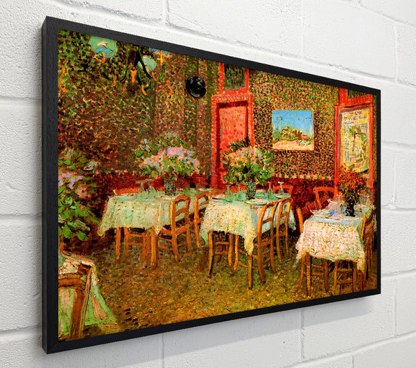 Van Gogh Interior Of A Restaurant