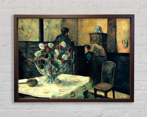Gauguin Interieur des Malers in der Rue Carcel