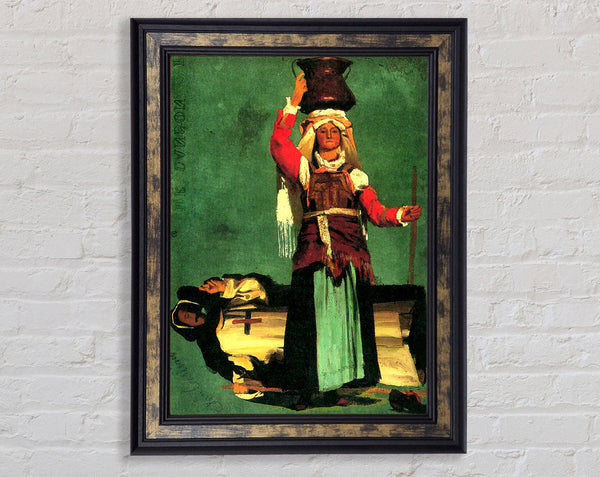 Bierstadt Italian Costume Studies Framed Print