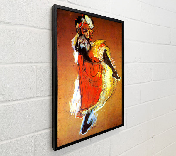 Toulouse Lautrec Jane Avril Dancing