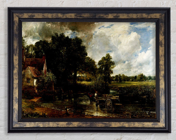 Constable The Hey-Wain Framed Print