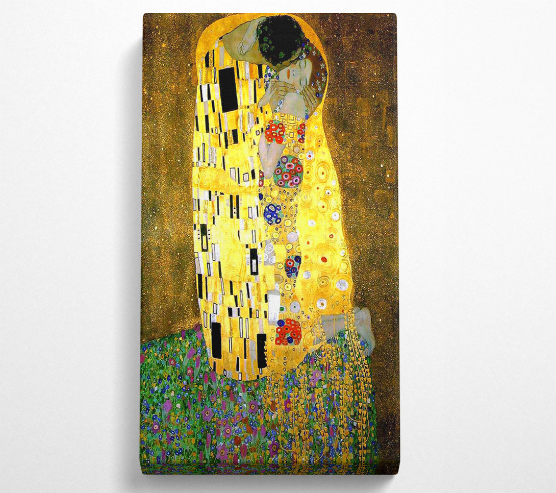  A Canvas Print of Klimt The Kiss 2 Canvas Print
