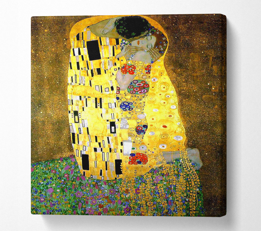  A Canvas Print of Klimt The Kiss 2 Canvas Print