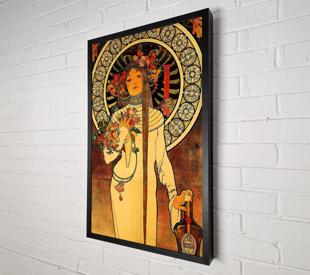  A Canvas Print of Alphonse Mucha La Trappistine Canvas Art