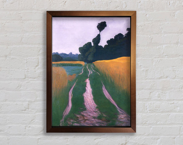 Felix Vallotton Landschaft im Regen