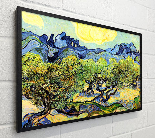 Van Gogh Landscape With Olive Trees