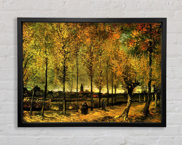 Van Gogh, Gasse mit Pappeln