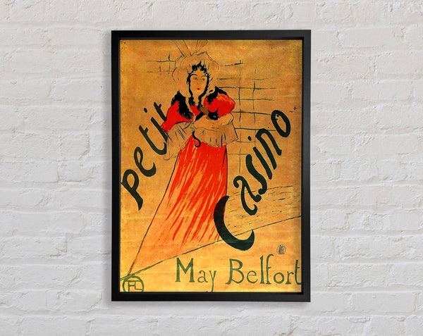 Toulouse Lautrec Le Divan Japonais 1 Framed Print