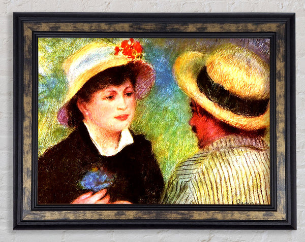 Renoir Les Canotiers Framed Print
