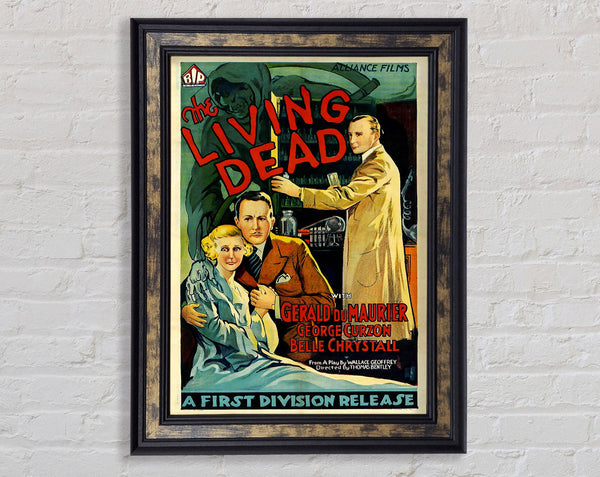 Living Dead 1934 Poster 1 Framed Print