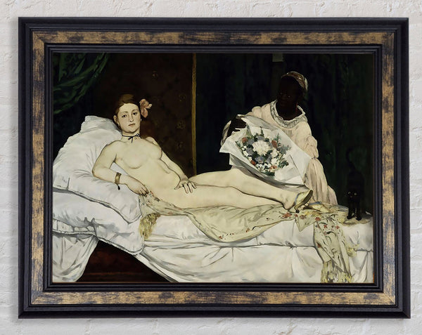 Manet Olympia Framed Print