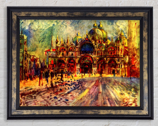 Renoir Marcus Place In Venice Framed Print