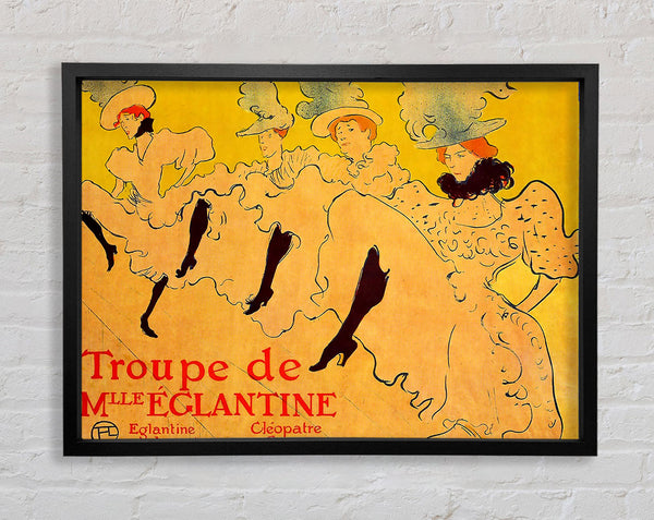Toulouse Lautrec Mlles Eglantines 2 Framed Print