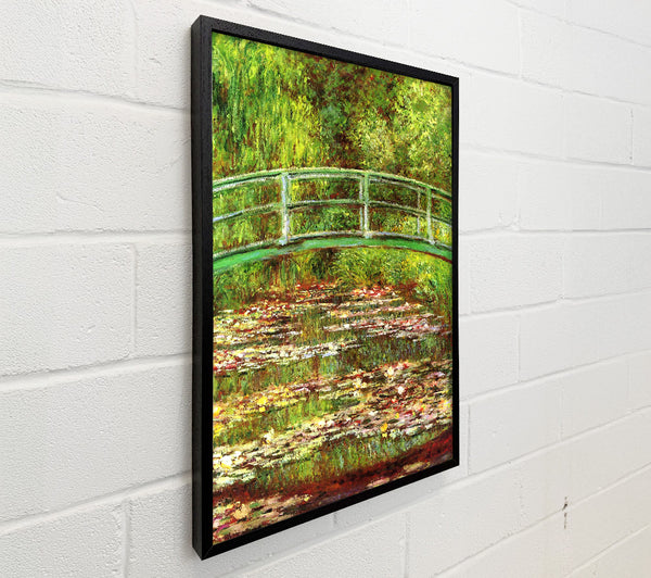 Monet Bridge Over The Sea Rose Pond