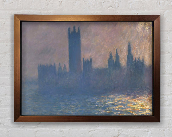 Monet Häuser des Parlaments