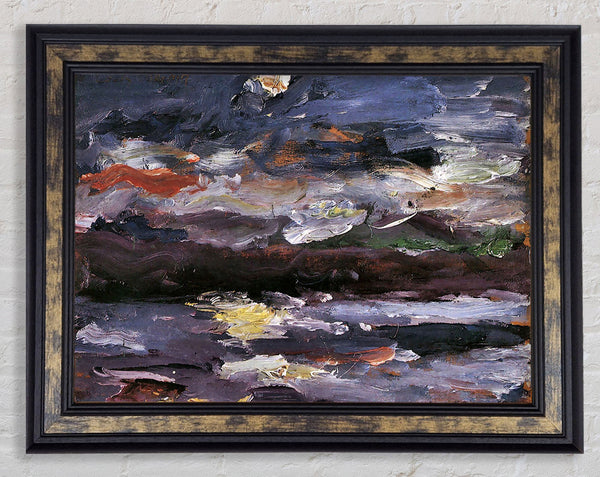 Lovis Corinth Moonlight Framed Print