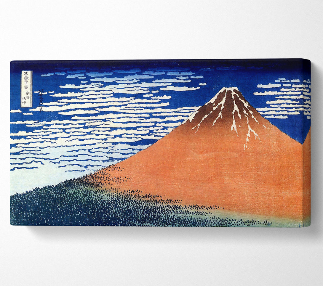  A Canvas Print of Hokusai Mount Fuji Canvas Art