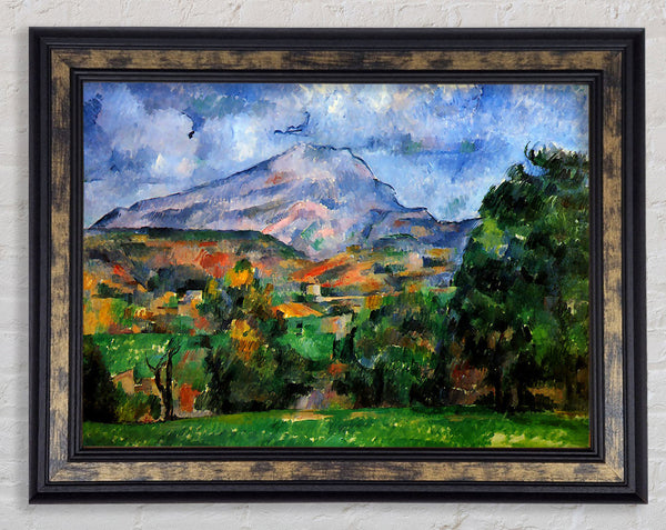 Cezanne Mount St Victoire Framed Print