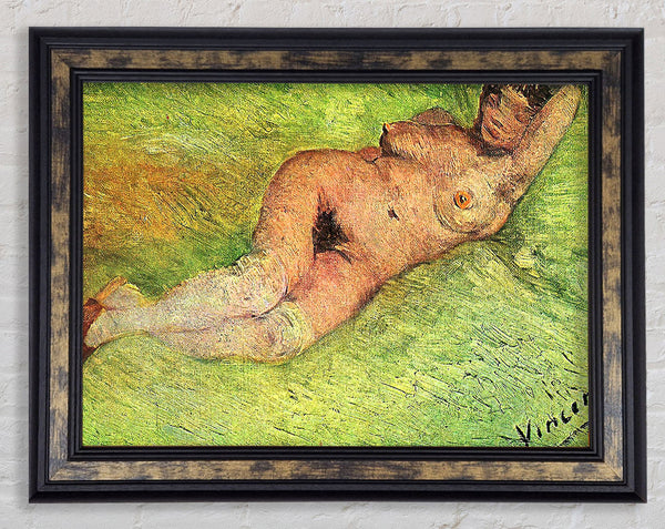 Van Gogh Nacked Woman Framed Print