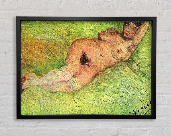Van Gogh Nacked Woman Framed Print