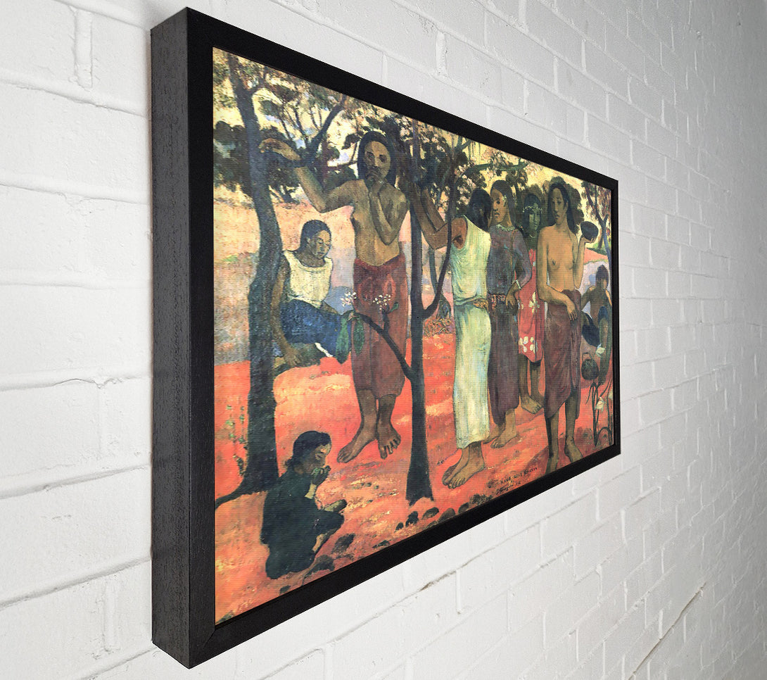  A Canvas Print of Gauguin Nava Nava Mehana Canvas Print