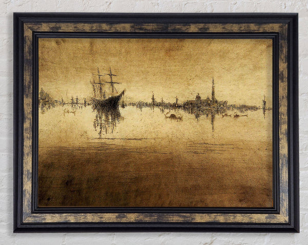 Whistler Nocturne 2 Framed Print