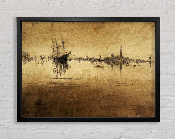 Whistler Nocturne 2 Framed Print