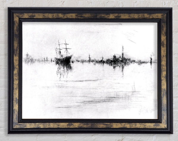 Whistler Nocturne Framed Print