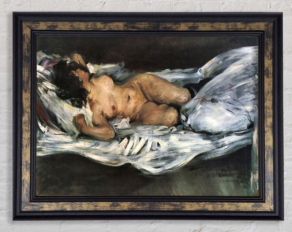 Lovis Corinth Nude Framed Print