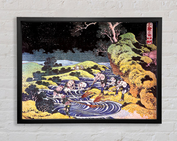 Hokusai Ozeanlandschaft