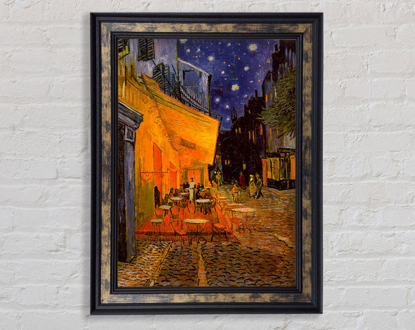 Van Gogh Pavement Cafe Framed Print