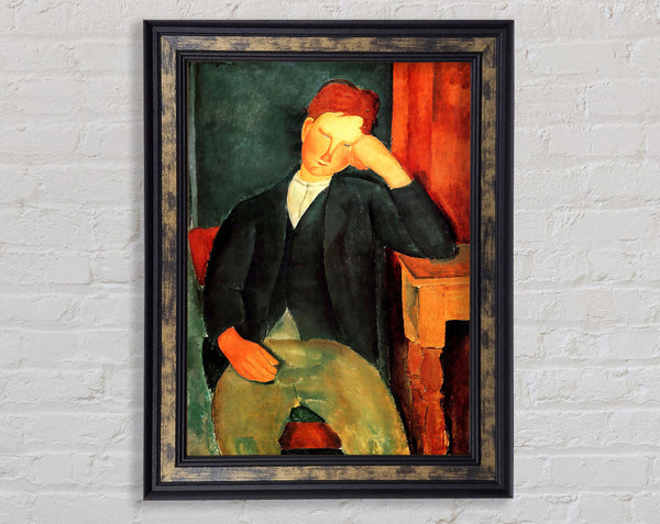 Modigliani Peasant Boy 2 Framed Print