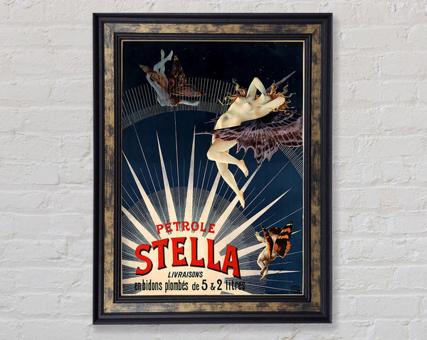 Petrole Stella Framed Print
