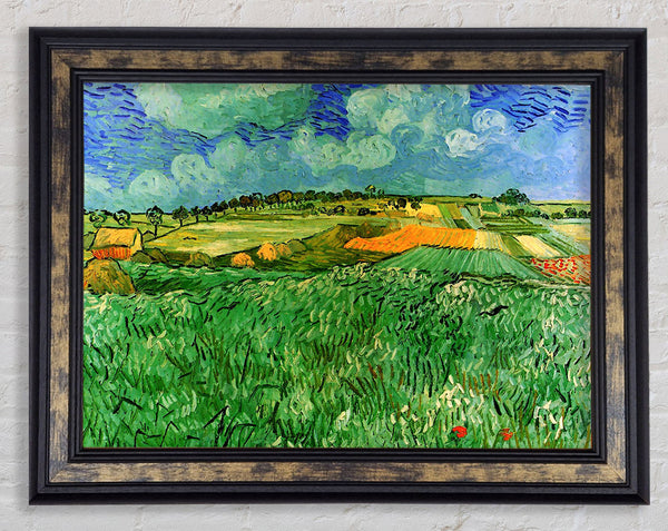 Van Gogh Plain Near Auvers Framed Print