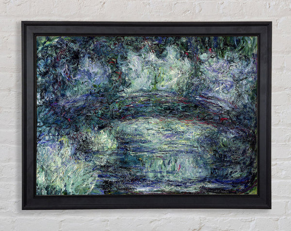 Monet Brücke Japanische Japanerin Silta