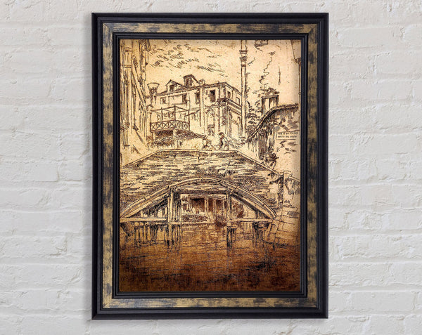 Whistler Ponte Del Piovan Framed Print