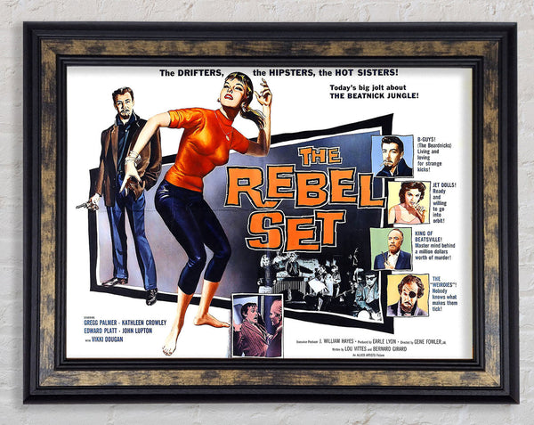 Rebel Set Poster 2 Framed Print