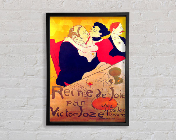 Toulouse Lautrec Rene De Joie 2 Framed Print