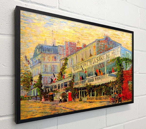 Van Gogh Restaurant De La Sirene At Asnieres